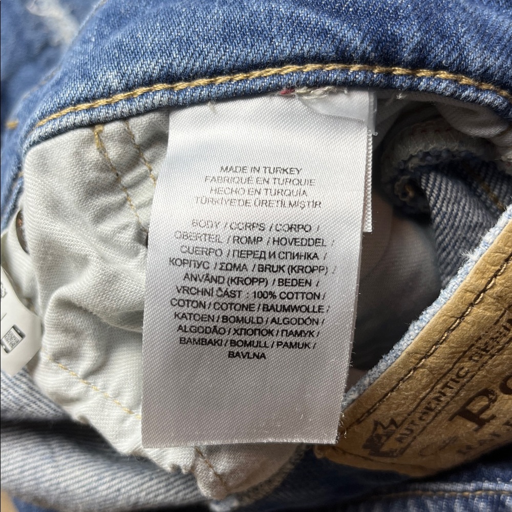 Polo Ralph Lauren Slim‎ Tapered Boyfriend Patchwork Jeans - Picture 14 of 16